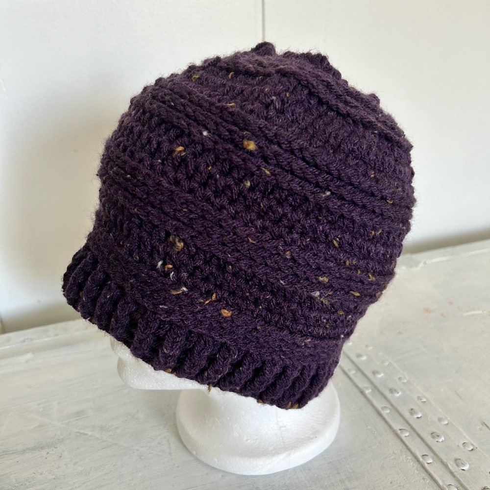 Beanie ponytail hat